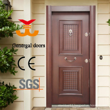 Luxury steel wood exterior turkish armored doors